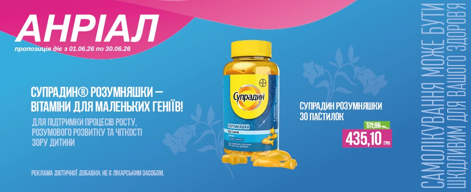 Акція Supradin Vitamin