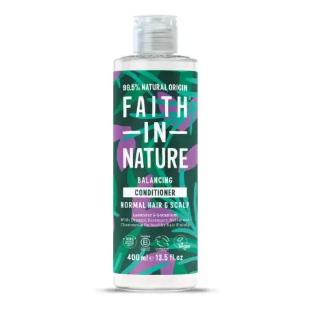 Faith in Nature Натуральний кондиціонер із лавандою та геранню, 400 мл