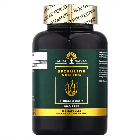 СПІРУЛІНА APNAS NATURAL 500 мг №100 капс.
