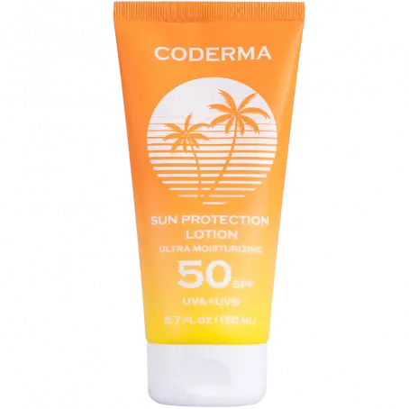 Лосьйон для тіла сонцезахисний ультразволожуючий SPF 50 CODERMA 150 мл.
