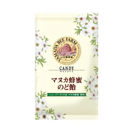 Льодяники для горла Yamada Bee Farm Manuka Honey Throat Lozenges з медом манука, 100 г