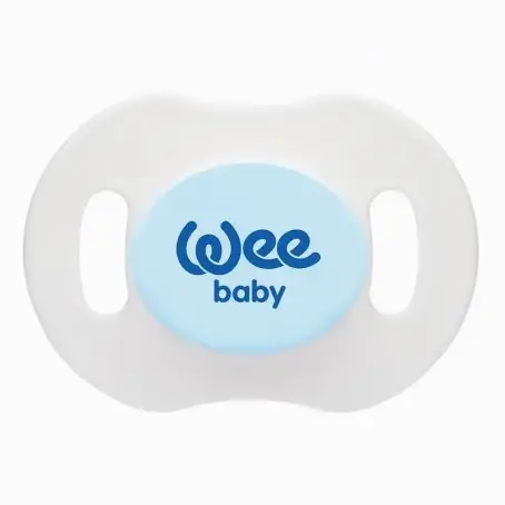 Пустушка ортодонтична нічна з ковпачком №2 Wee Baby 784