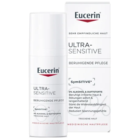 Крем для обличчя EUCERIN 69745 Ultra-Sensitive заспокійливий для сухої гіперчутливої шкіри, 50 мл