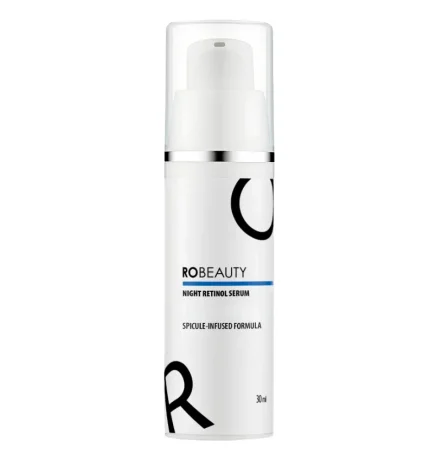 Нічна антивікова сироватка для обличчя Ro Beauty Night Retinol Serum з мікроголками та ретинолом, 30 мл