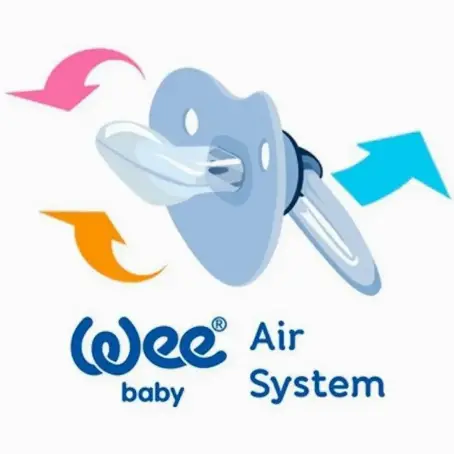 Набір пустушок ортодонтичних №2 Wee Baby 166